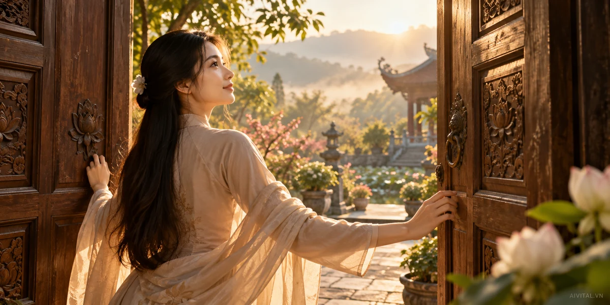 Ảnh minh họa cho Em là cửa từ bi, không phải ảnh tư liệu