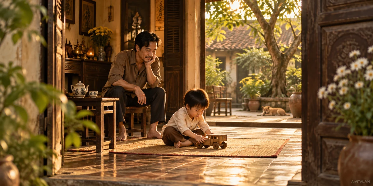 Ảnh minh họa cho Niềm vui nỗi lo, không phải ảnh tư liệu