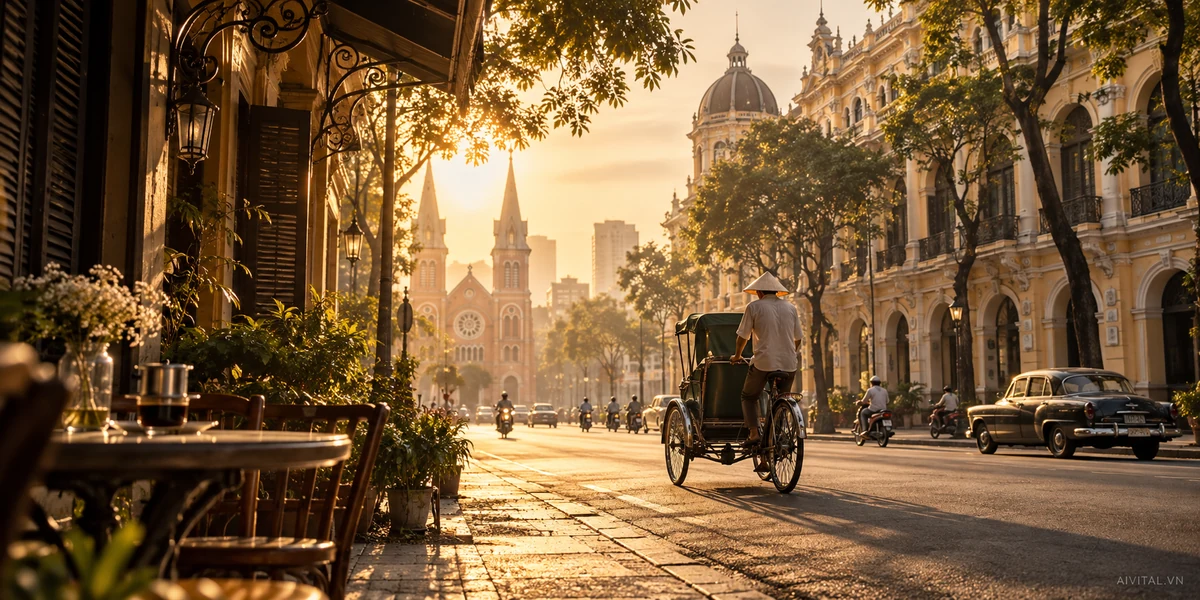 Ảnh minh họa cho Sài Gòn ơi tiếng gọi, không phải ảnh tư liệu