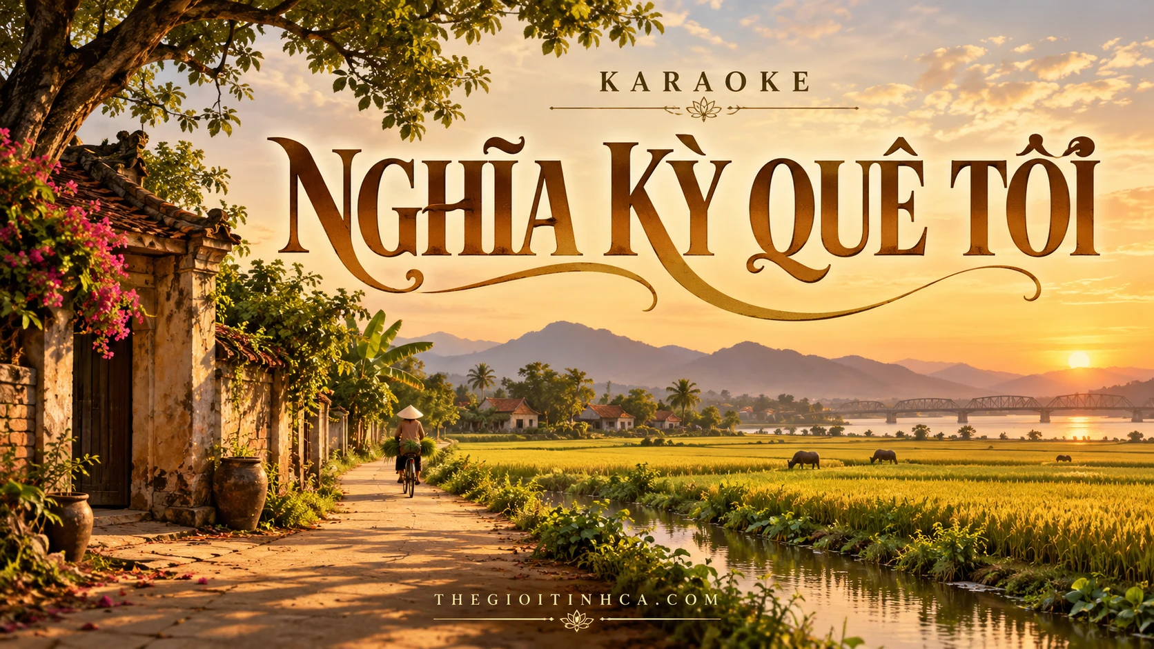 Karaoke Nghĩa Kỳ Quê Tôi