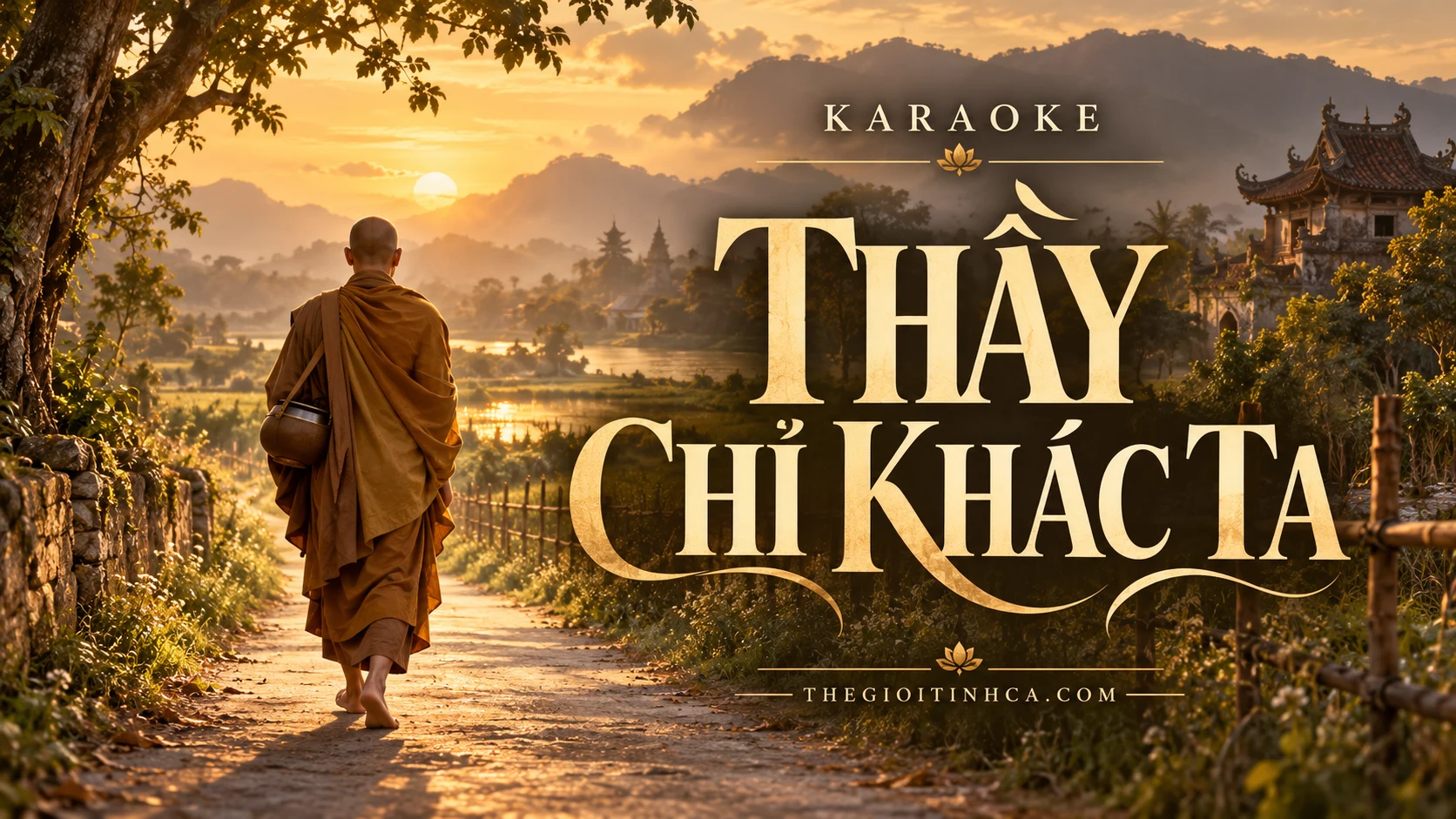 Karaoke Thầy Chỉ Khác Ta