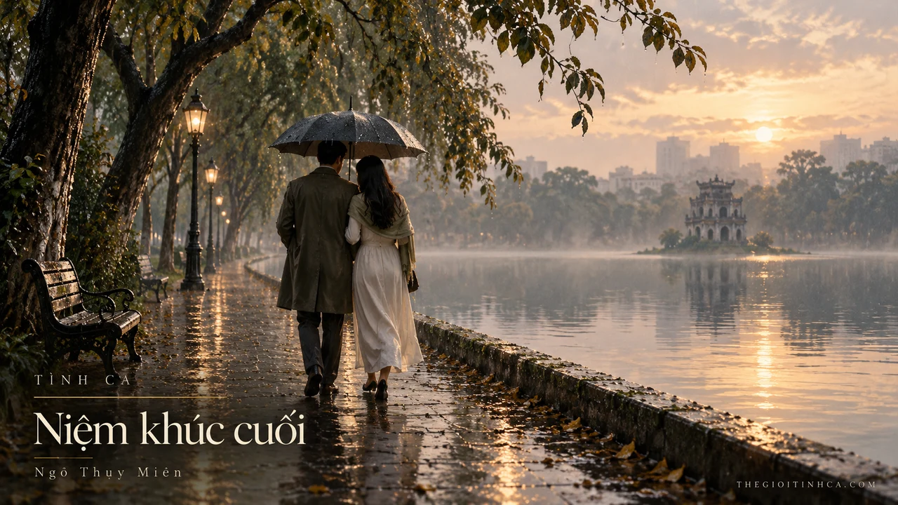 Hình minh họa ca khúc Niệm khúc cuối