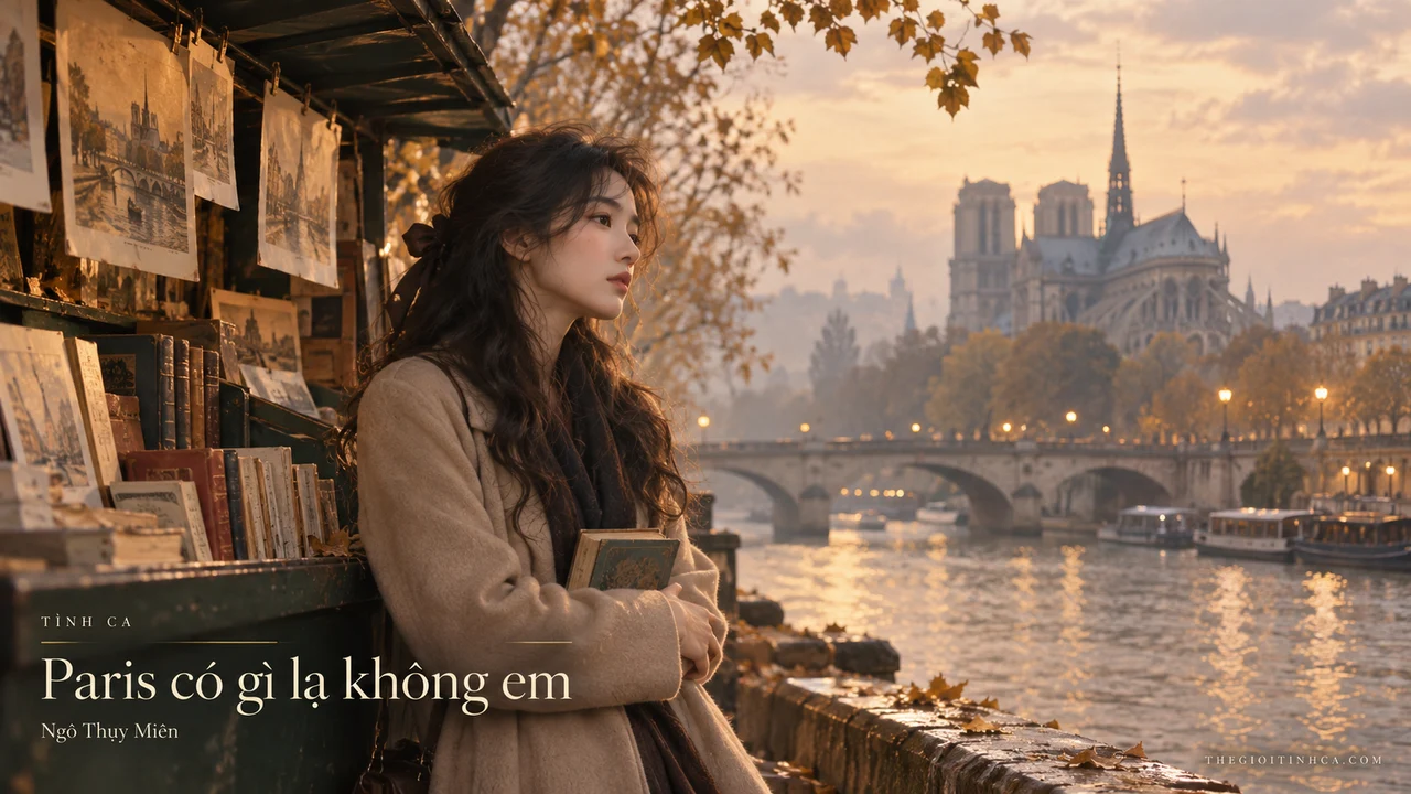 Hình minh họa ca khúc Paris có gì lạ không em