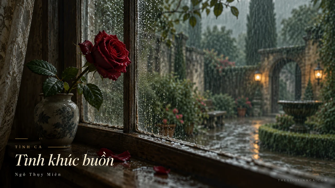 Hình minh họa ca khúc Tình khúc buồn