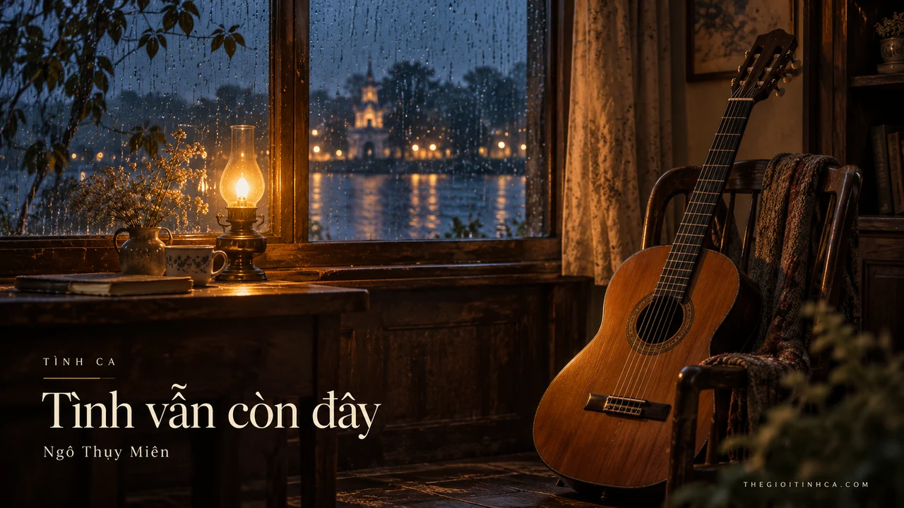 Hình minh họa ca khúc Tình vẫn còn đây