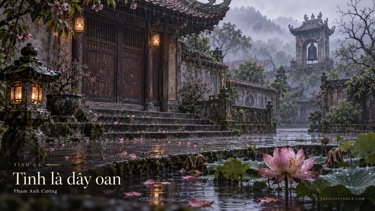 Hình minh họa ca khúc Tình là dây oan