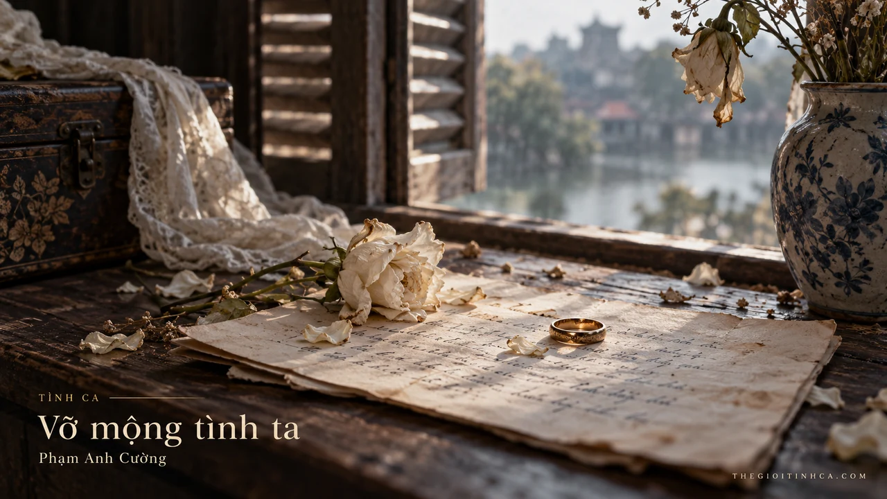 Minh họa Vỡ mộng tình ta