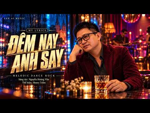 ĐÊM NAY ANH SAY – Henry Trầm | Nguyễn Hoàng Văn | Melodic Dance Rock | MV Lyrics