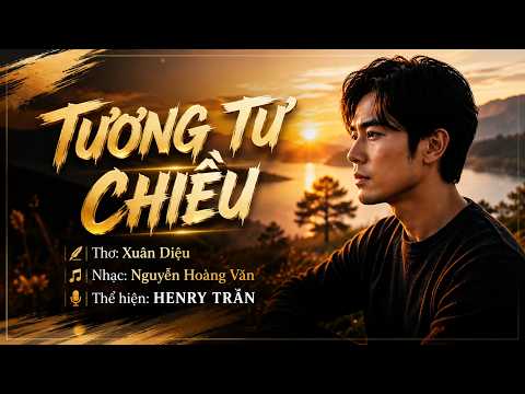 Minh họa TƯƠNG TƯ CHIỀU | Henry Trầm | Nhạc: Nguyễn Hoàng Văn | Ý thơ: Xuân Diệu | Official Audio Lyrics