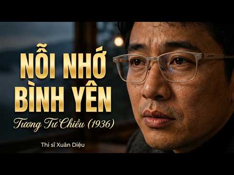 Minh họa NỖI NHỚ BÌNH YÊN - Ca khúc phổ từ bài thơ Tương Tư Chiều năm1936 của thi sĩ Xuân Diệu