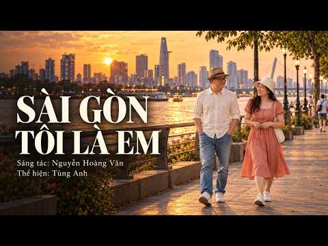 Minh họa SÀI GÒN TÔI LÀ EM – Nguyễn Hoàng Văn | Tình Ca Sài Gòn Lãng Mạn, Da Diết | MV Lyrics Full HD