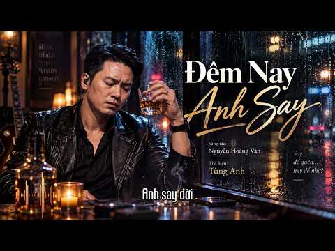 Minh họa ĐÊM NAY ANH SAY – Tùng Anh | “Trách Chi Một Thằng Say… Phải Không Em?” | Audio Lyrics