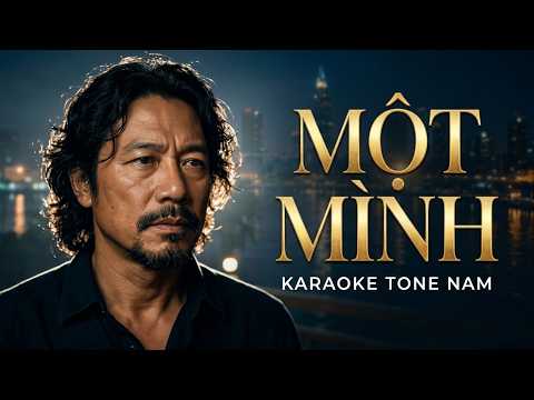 Minh họa MỘT MÌNH Karaoke Tone Nam Gm | Beat Chuẩn | Sáng tác Nguyễn Hoàng Văn