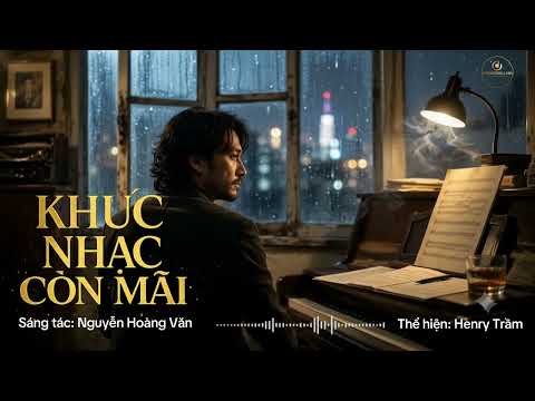 Minh họa KHÚC NHẠC CÒN MÃI - Henry Trầm | Sáng tác: Nguyễn Hoàng Văn | Official Audio Lyrics