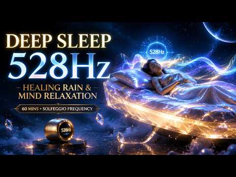 Ảnh đại diện video Deep Sleep Music 528Hz | Rain Sounds for Sleeping & Fast Anxiety Relief | Nhạc Ru Ngủ Chữa Lành