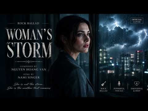 Minh họa A Woman’s Storm – Nami AI | English Version of “Vì Em Là Đàn Bà” | Nguyen Hoang Van