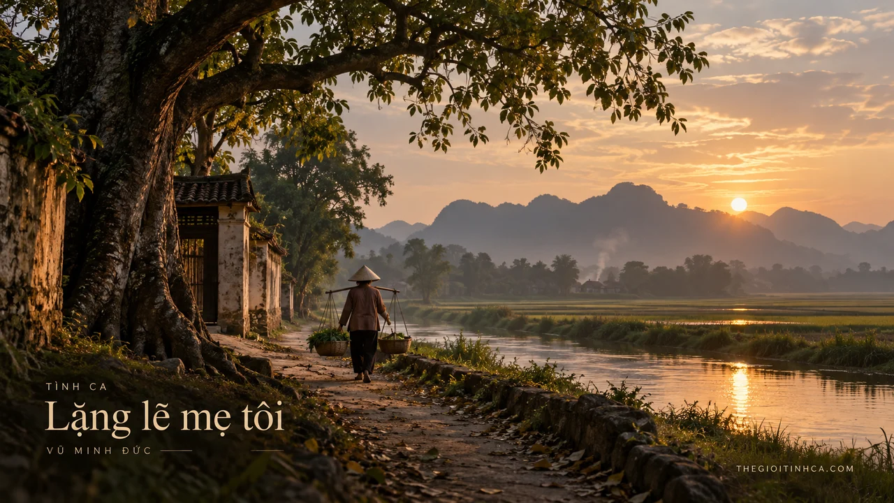 Lặng lẽ mẹ tôi · Hoài Mỹ