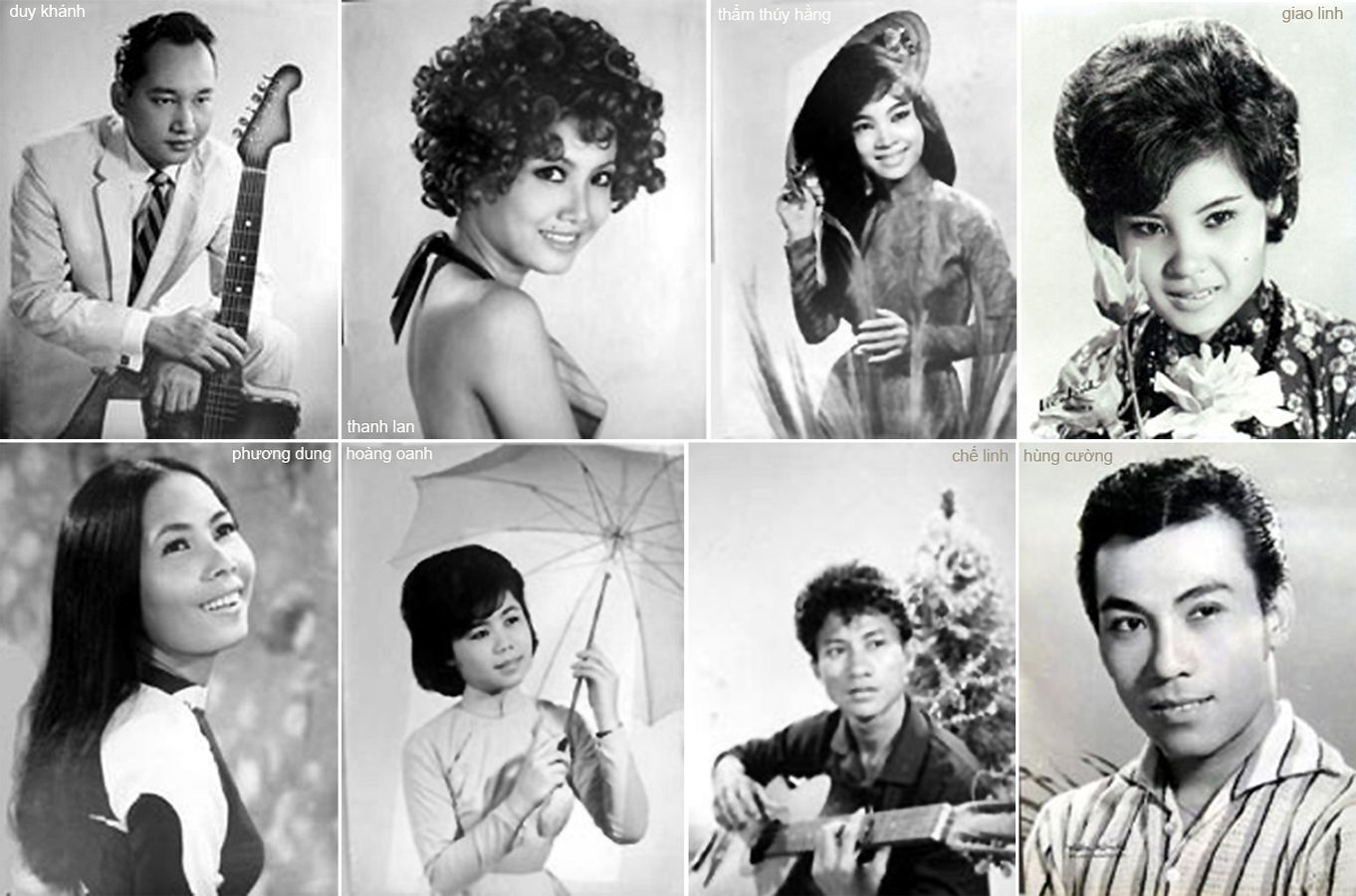 Ảnh minh họa Nghệ Thuật Typography Và Thiết Kế Bìa Nhạc Vàng Hoàng Kim Trước 1975