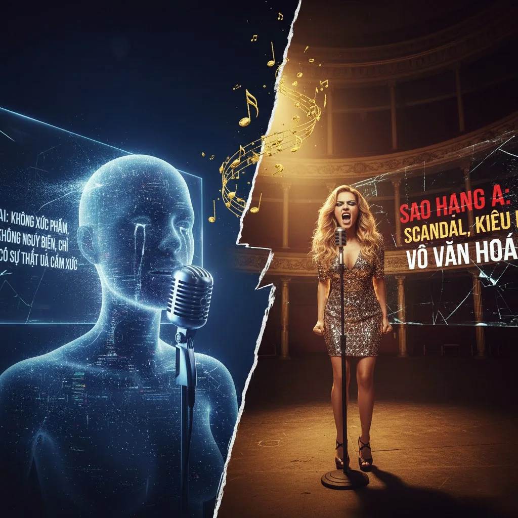 Ảnh minh họa Khi Chiếc Mặt Nạ "Hạng A" Rơi Xuống: Tại Sao Khán Giả Chọn Nghe Ai Hát?