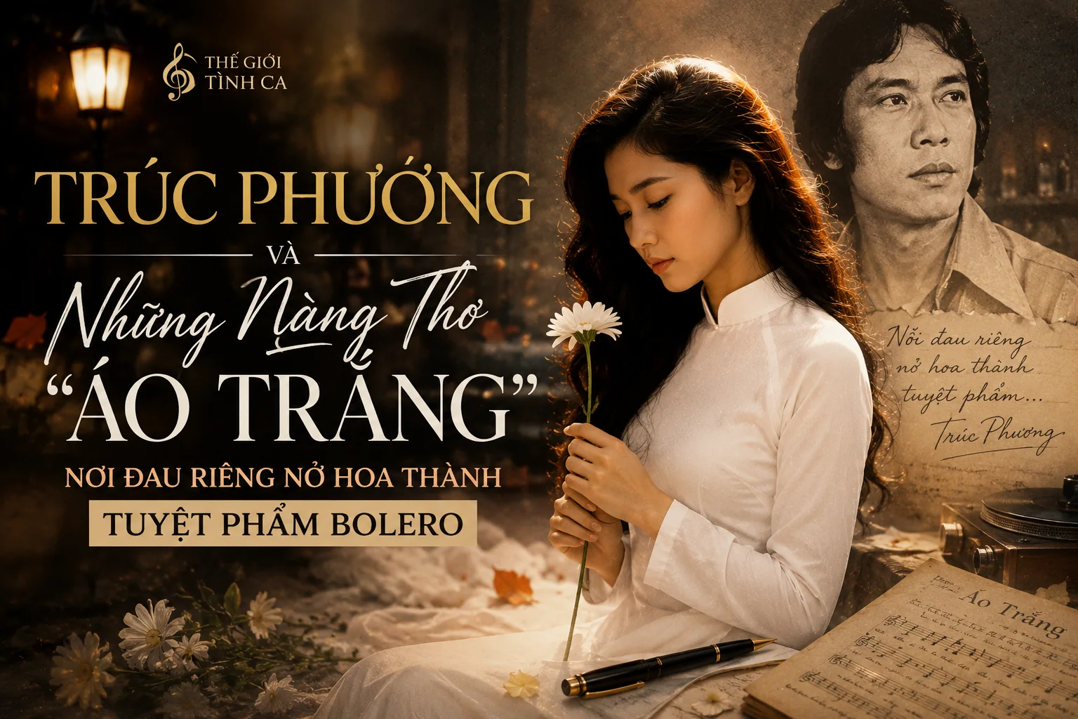 Ảnh minh họa Trúc Phương và Những Nàng Thơ Áo Trắng: Nỗi Đau Riêng Nở Hoa Thành Tuyệt Phẩm Bolero