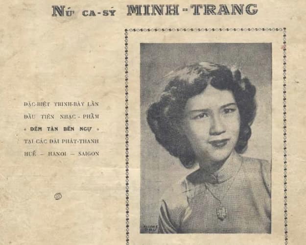 Dương Thiệu Tước và Minh Trang thời trẻ