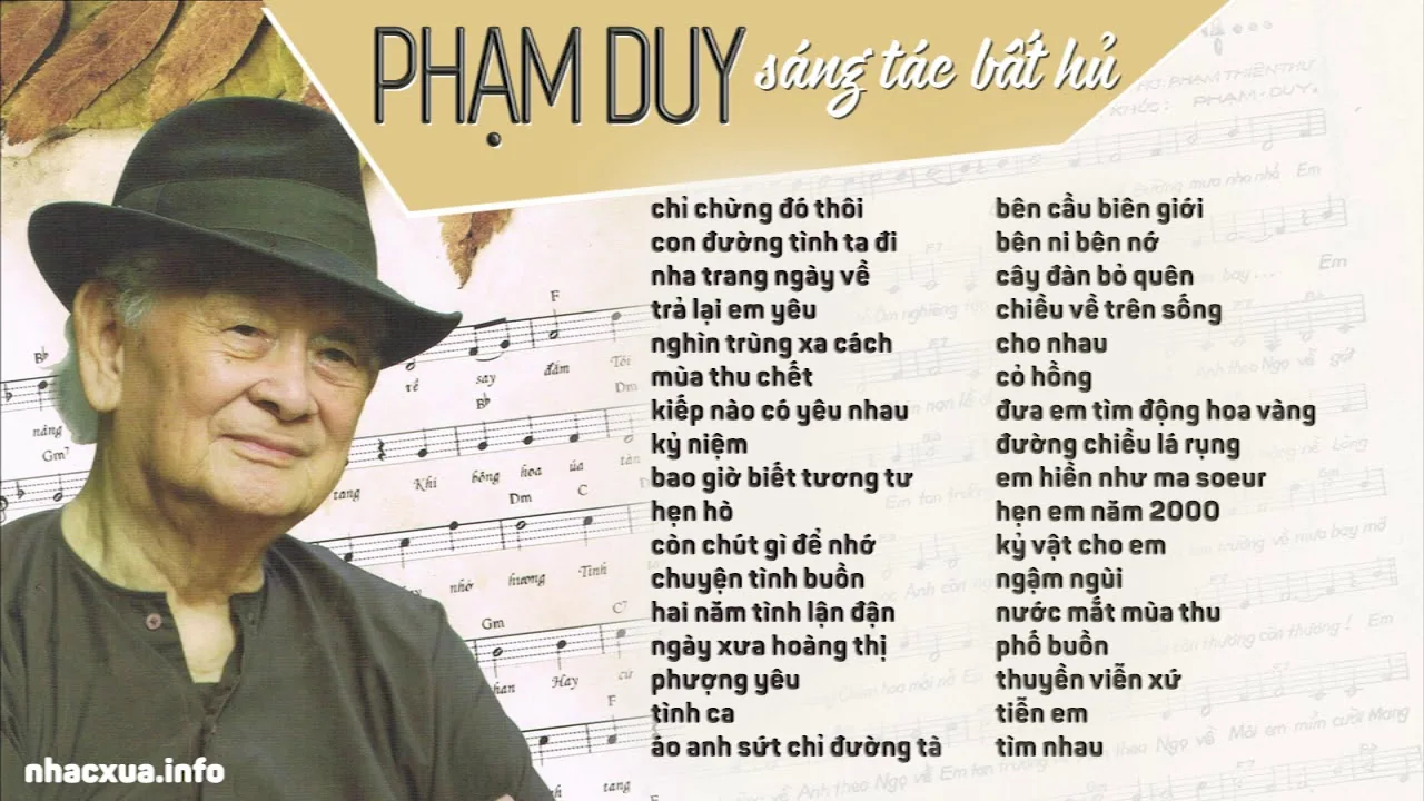 Nhạc sĩ Phạm Duy
