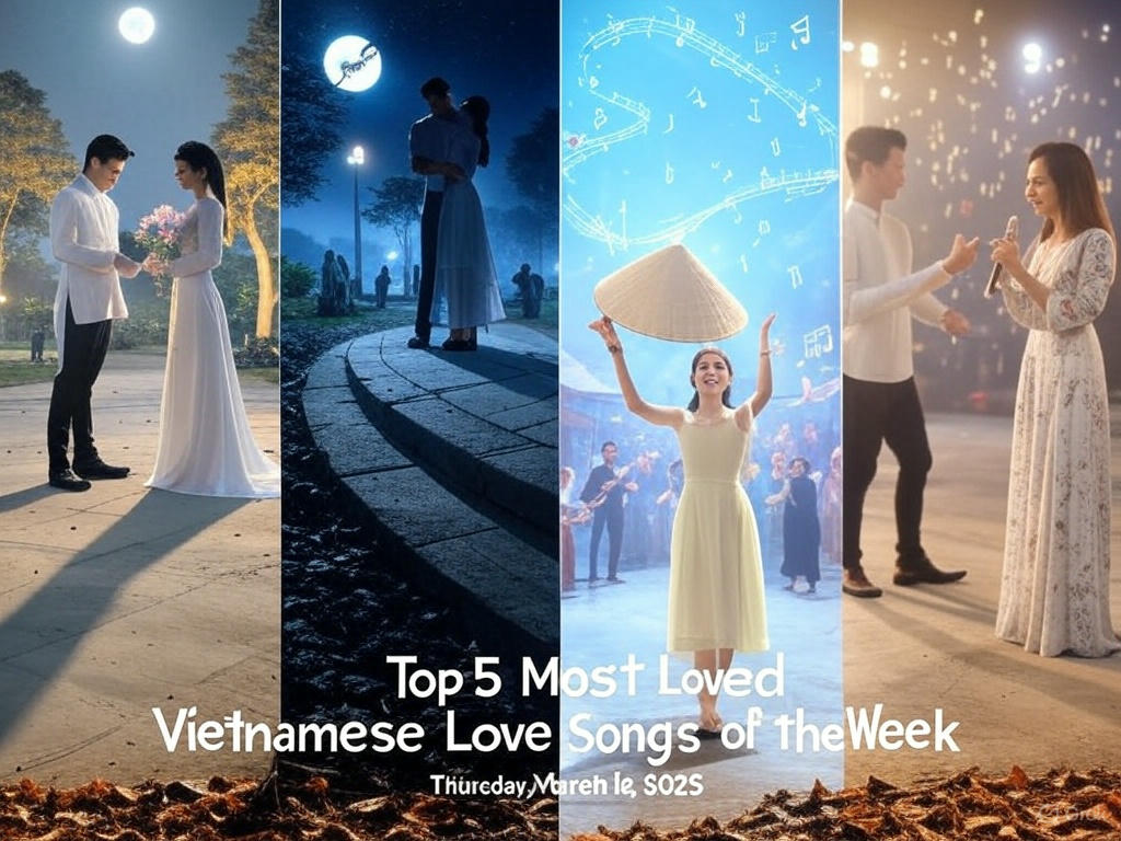 Ảnh minh họa Top 5 Ca Khúc Tình Ca Việt Được Yêu Thích Nhất Tuần Qua