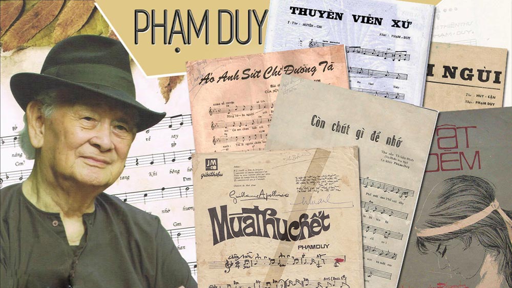 Ảnh minh họa 10 Ca Khúc Phổ Thơ Hay Nhất Của Nhạc Sĩ Phạm Duy
