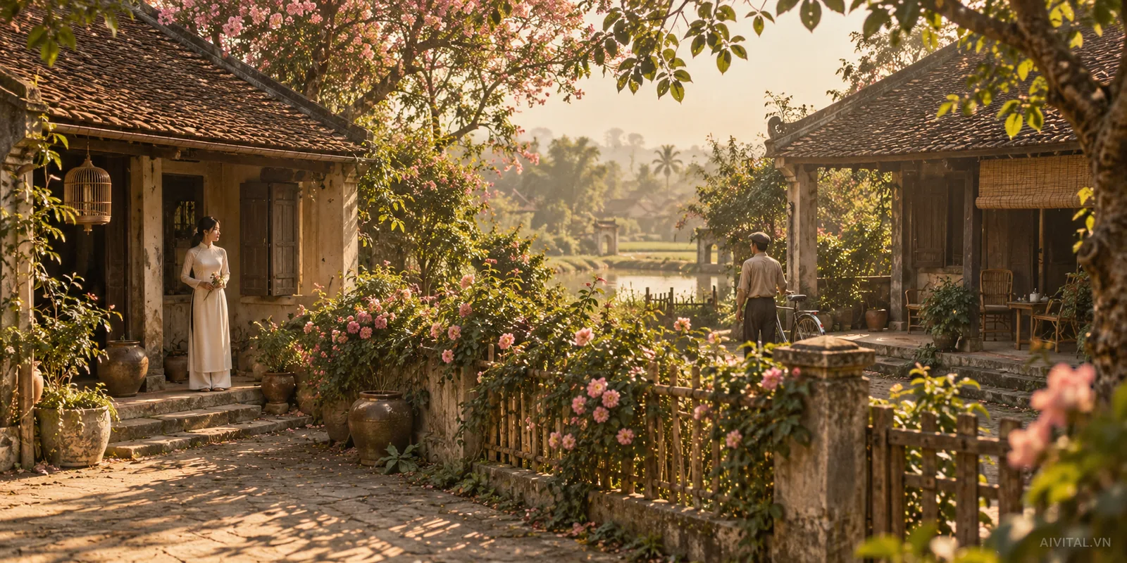 Ảnh minh họa ca khúc Cô láng giềng