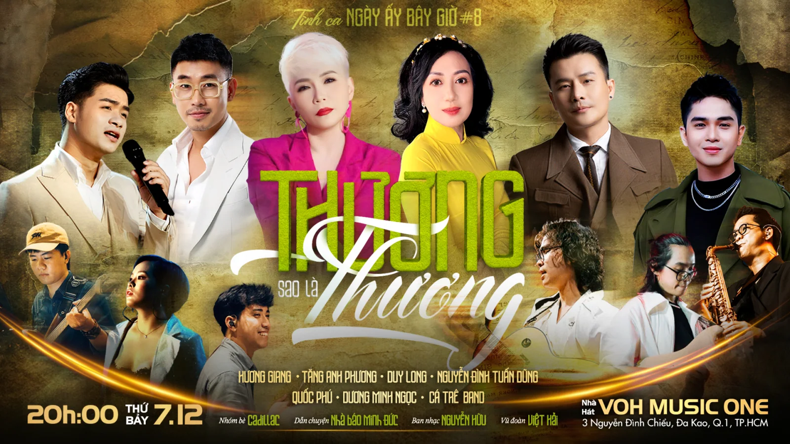 Ảnh minh họa "Thương Sao Là Thương" - Đêm Tình Ca Đầy Cảm Xúc Tại Nhà Hát VOH