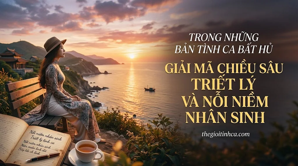 Ảnh minh họa Giải Mã Chiều Sâu Triết Lý Và Nỗi Niềm Nhân Sinh Trong Những Bản Tình Ca Bất Hủ